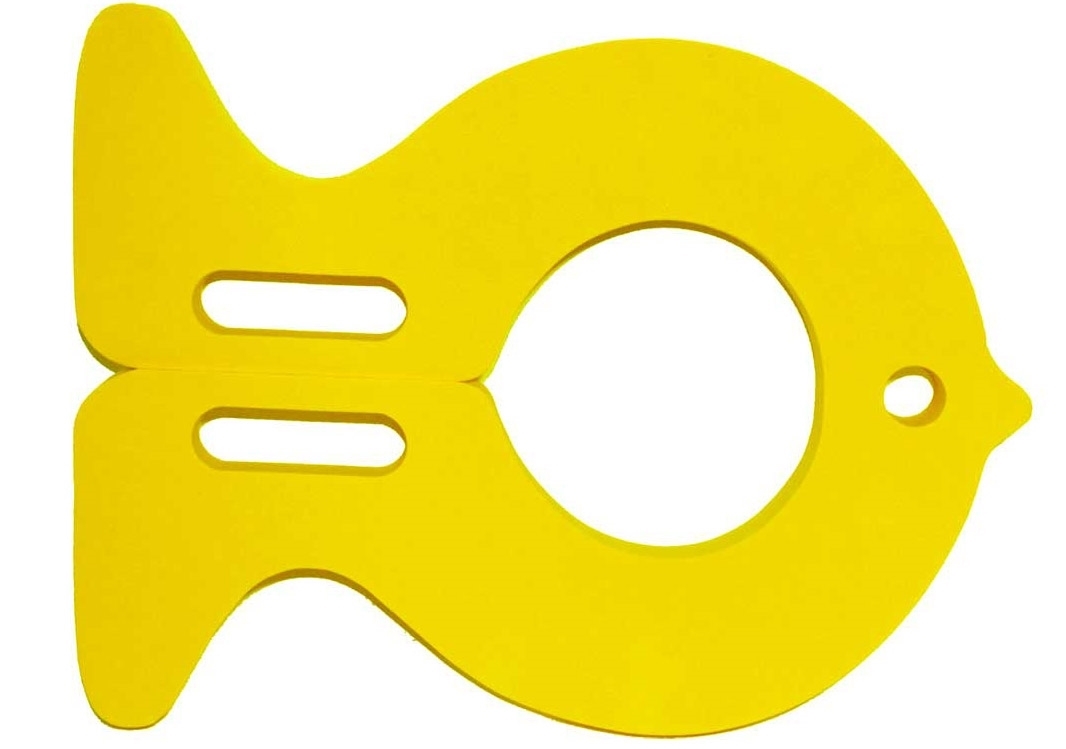 Marimex | Detská plavecká doska Ryba - žltá | 11630309