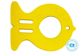 Detská plavecká doska Ryba - žltá