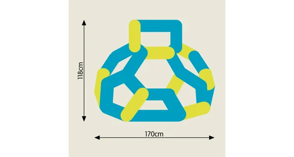 Detská preliezka Lil´Monkey Dome