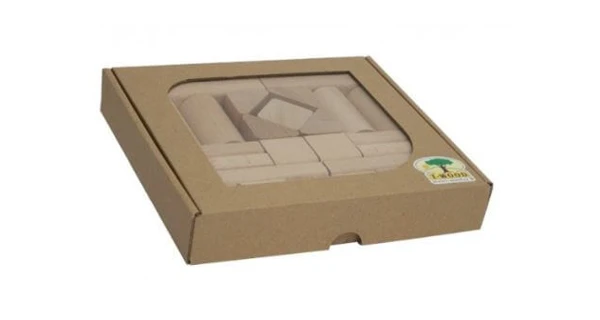 Detské drevené kocky 25 ks