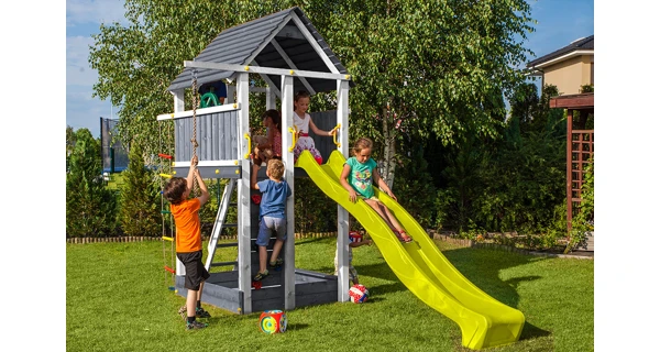 Detské ihrisko Marimex Play 004 - sivobiele