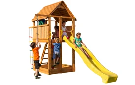 Detské ihrisko Marimex Play 004 + žltá šmykľavka