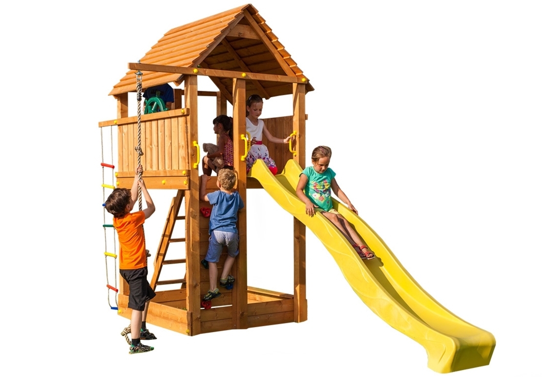 Marimex | Detské ihrisko Marimex Play 004 + žltá šmykľavka | 11640130