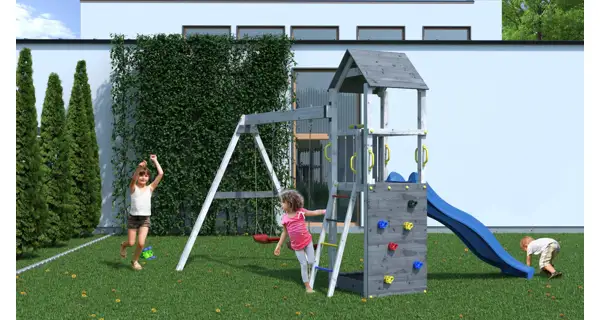 Detské ihrisko Marimex Play 006 - sivobiele