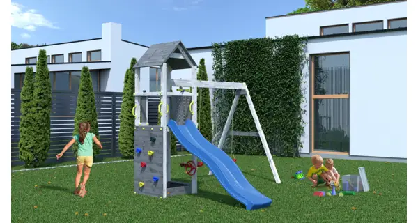 Detské ihrisko Marimex Play 006 - sivobiele