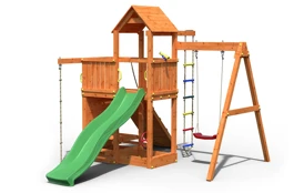 Detské ihrisko Marimex Play 009 + zelená šmykľavka