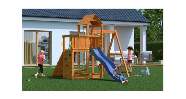 Detské ihrisko Marimex Play 009 + zelená šmykľavka