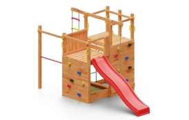 Detské ihrisko Marimex Play 020 + červená šmykľavka