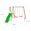 Detské ihrisko Marimex Play 023 + zelená šmykľavka
