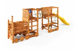 Detské ihrisko Marimex Play 025 + žltá šmykľavka