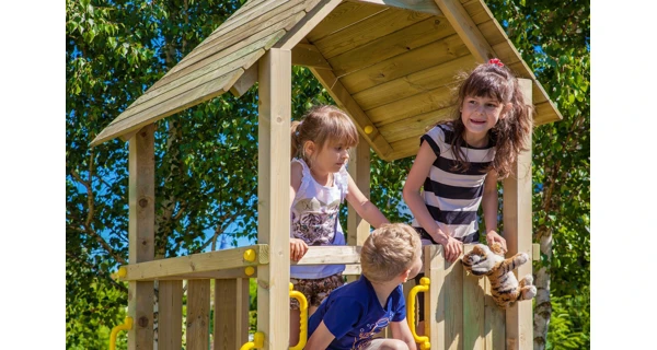 Detské ihrisko Marimex Play Basic 001 + modrá šmykľavka