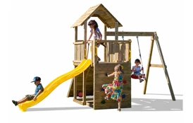 Detské ihrisko Marimex Play Basic 003 + žltá šmykľavka