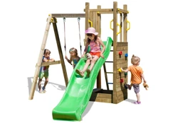 Detské ihrisko Marimex Play Basic 004 + zelená šmykľavka