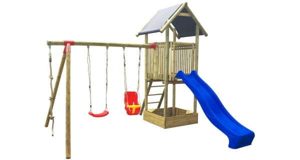 Detské ihrisko Marimex Play Basic 005 + modrá šmykľavka