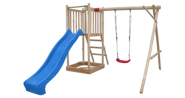 Detské ihrisko Marimex Play Basic 006 + modrá šmykľavka