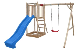 Detské ihrisko Marimex Play Basic 006 + modrá šmykľavka