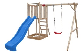 Detské ihrisko Marimex Play Basic 006 + modrá šmykľavka