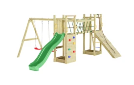 Detské ihrisko Marimex Play Basic 010 + zelená šmykľavka