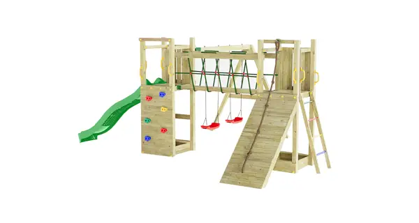 Detské ihrisko Marimex Play Basic 010 + zelená šmykľavka