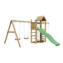 Detské ihrisko Marimex Play Basic 011 + zelená šmykľavka