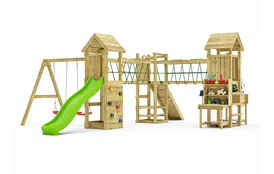 Detské ihrisko Marimex Play Basic 012 + zelená šmykľavka