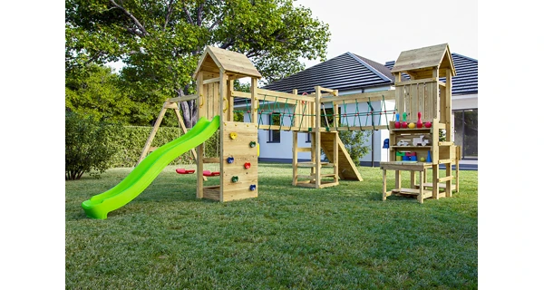 Detské ihrisko Marimex Play Basic 012 + zelená šmykľavka