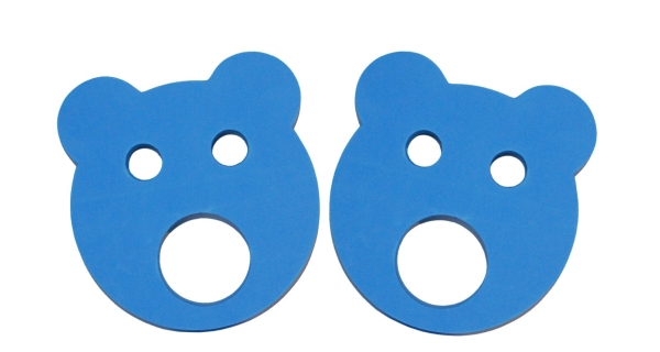 Detské plavecké rukávy - Medvedík veľký, modré