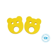 Detské plavecké rukávy - Medvedík veľký, žlté