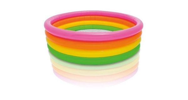 Detský bazén - dúha