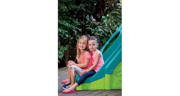 Detský domček Funtivity Play House - zelená + modrá