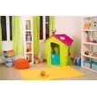 Detský domček Magic Play House - zelená + fialovočervená