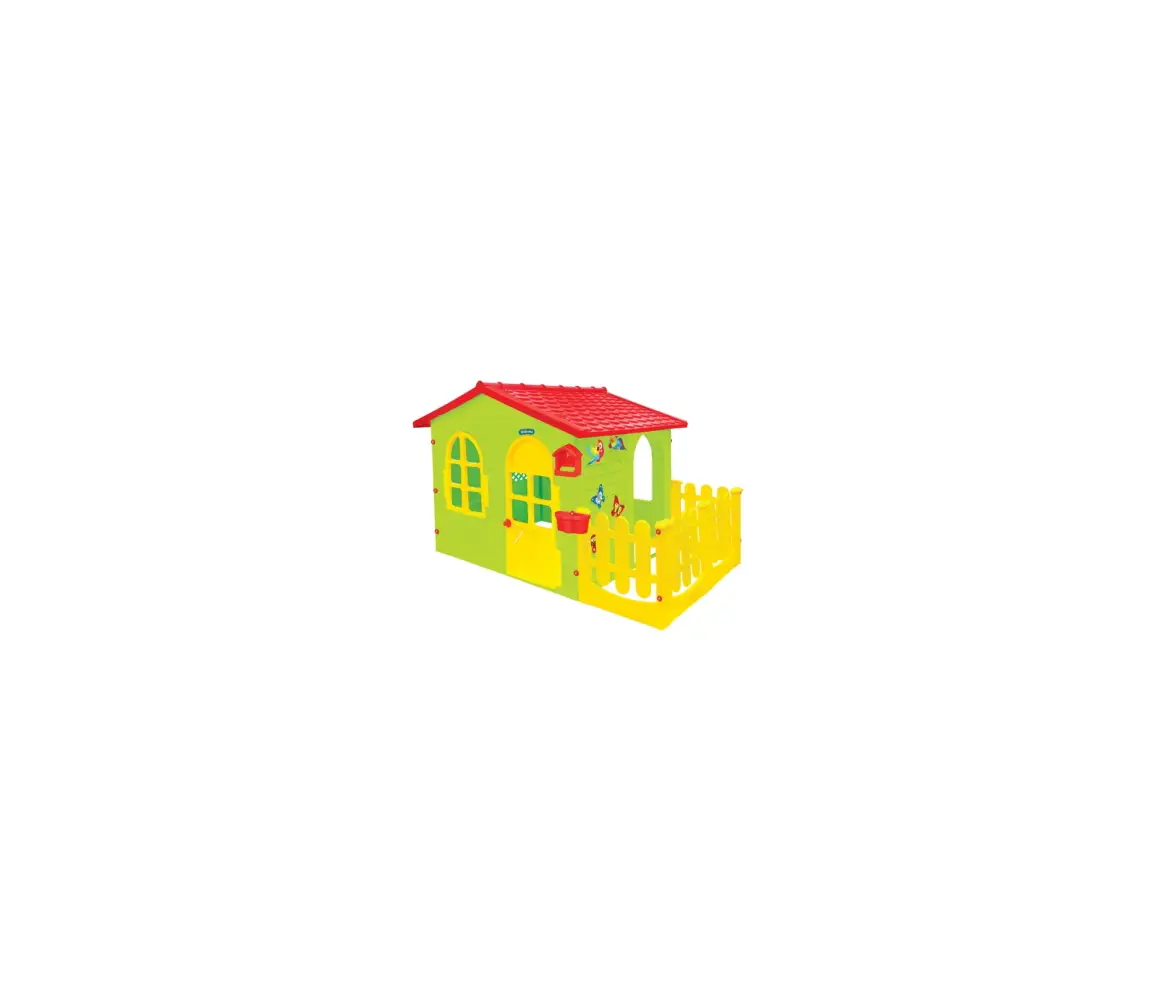 Mochtoys | Detský domček Mochtoys Garden House s plotom | 11640595