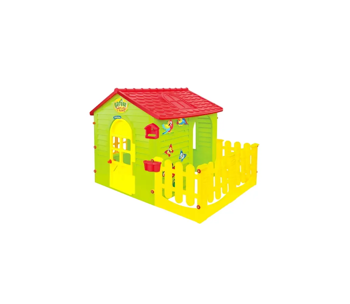 Mochtoys | Detský domček Mochtoys s plotom | 11640113