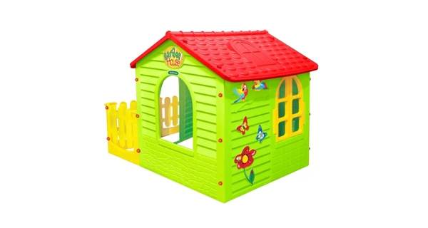 Detský domček Mochtoys s plotom