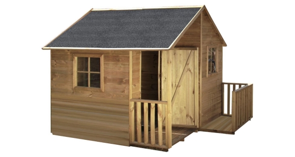 Detský drevený domček Marimex Chalupa