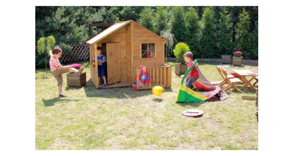 Detský drevený domček Marimex Chalupa