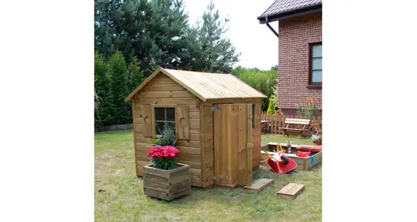 Detský drevený domček Marimex Chata