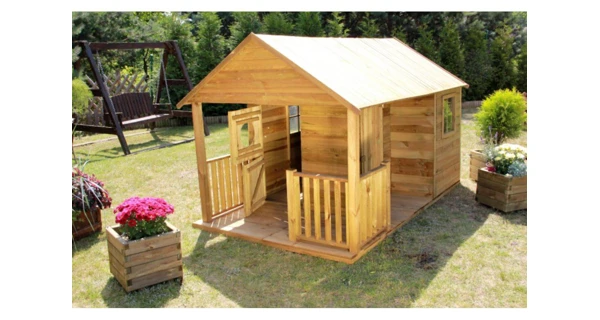 Detský drevený domček Marimex Farma