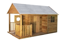 Detský drevený domček Marimex Farma