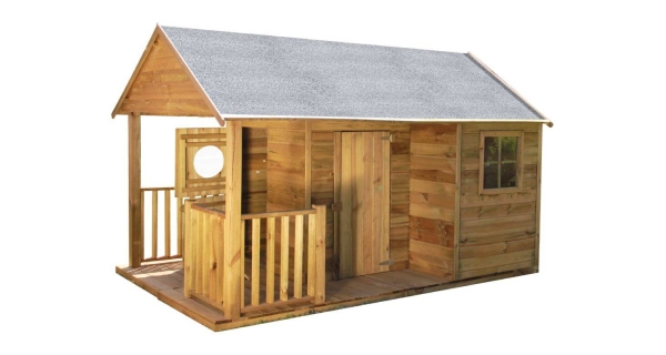 Detský drevený domček Marimex Farma