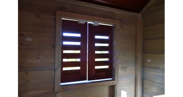 Detský drevený domček Marimex Veranda