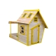 Detský drevený domček s pieskoviskom Flinky