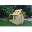 Detský drevený domček s pieskoviskom Flinky
