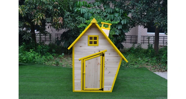 Detský drevený domček s pieskoviskom Flinky