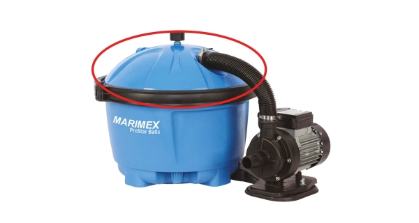 Diel č. 2 - Víko filtrácie k ProStar Balls