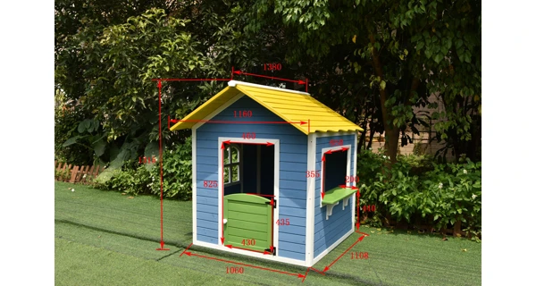 Domček detský drevený Stánok