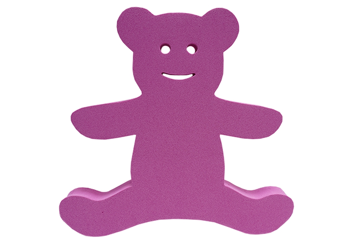 Marimex | Doska plavecká Medvedík 340x290x38 mm - ružová | 11630212