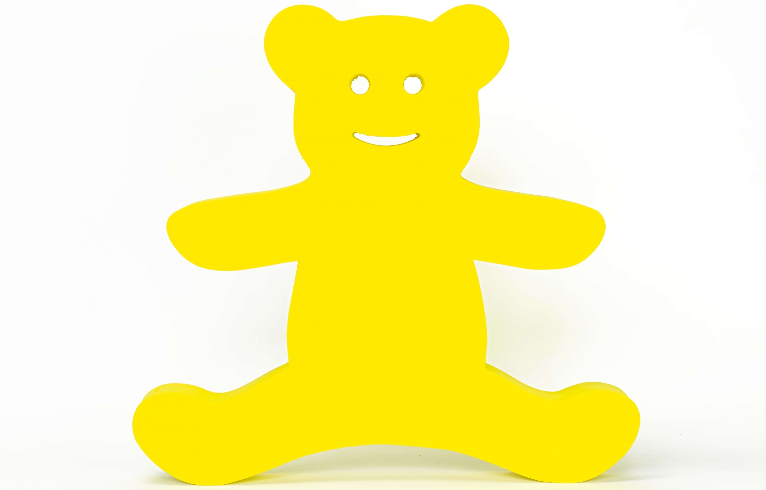 Marimex | Doska plavecká Medvedík 340x290x38 mm - žltá | 11630214