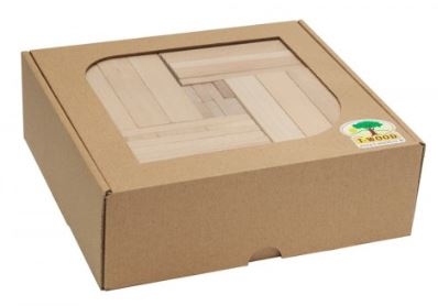 Drevená stavebnica - 128ks