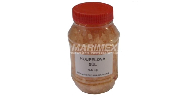 Drvená soľ v dóze 0,5 kg - orange